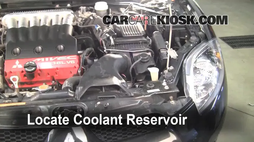 2006 Mitsubishi Eclipse GT 3.8L V6 Coolant (Antifreeze)